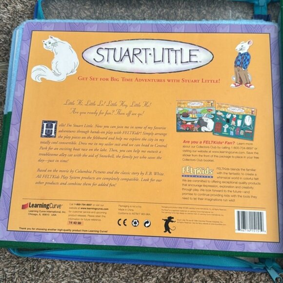 Learning Curve 1996 Feltkids Play System Portfolio, Tote Boards, Felts, Insects - Picture 10 of 12